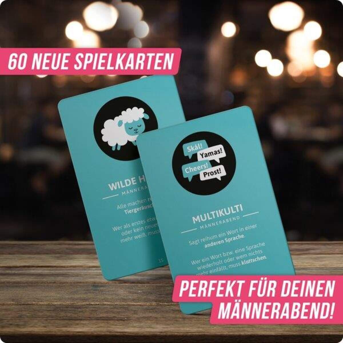 Denkriesen klattschen® - Trinkspiel - Männerabend