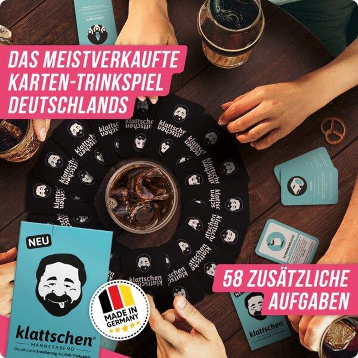 Denkriesen klattschen® - Trinkspiel - Männerabend