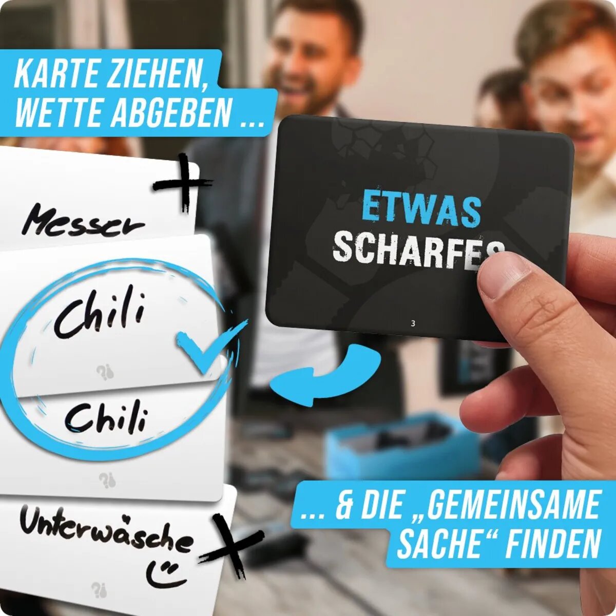Denkriesen PARTYFIEBER - GEMEINSAME SACHE "Das waghalsige Partyspiel"