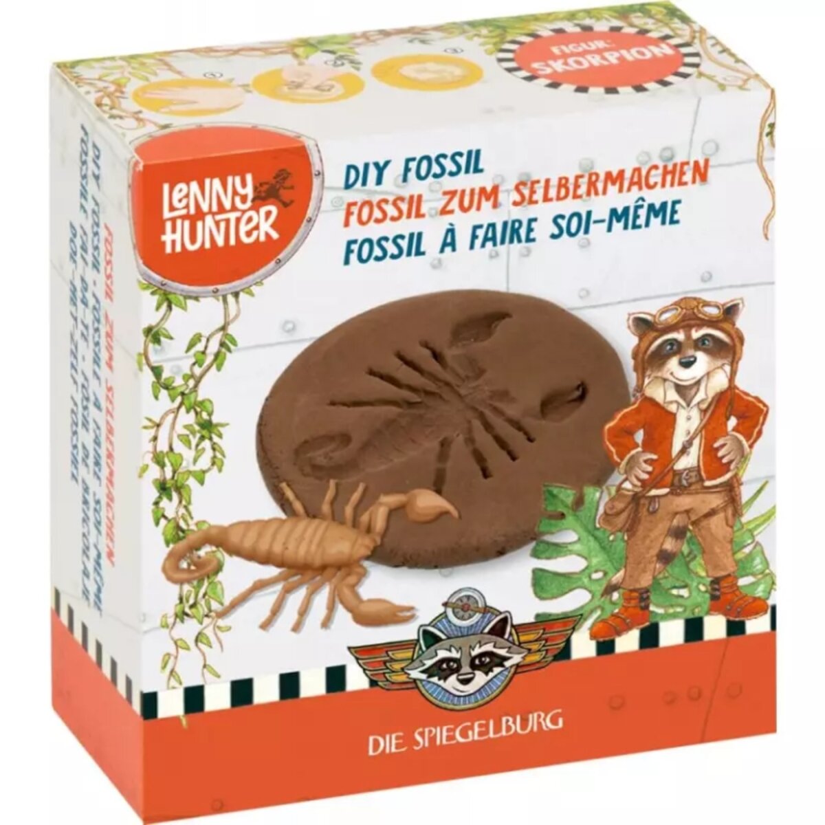 Die Spiegelburg Fossil zum selbermachen Lenny Hunter, 1 Stück, 3-fach sortiert