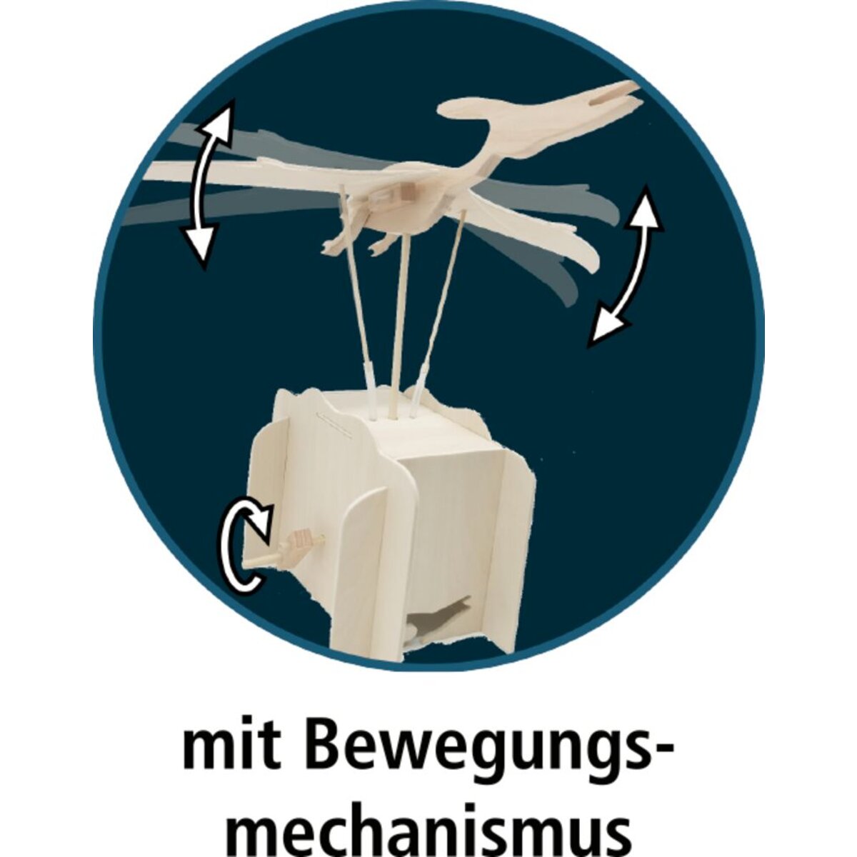 Die Spiegelburg Holz-Bausatz Pteranodon - T-Rex World