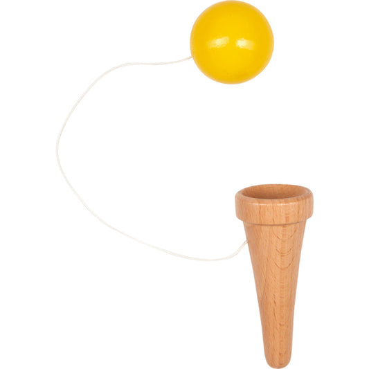 Die Spiegelburg Holz-Fangspiel Eistüte - Spiegelburg Sommerkinder, 3-fach sortiert