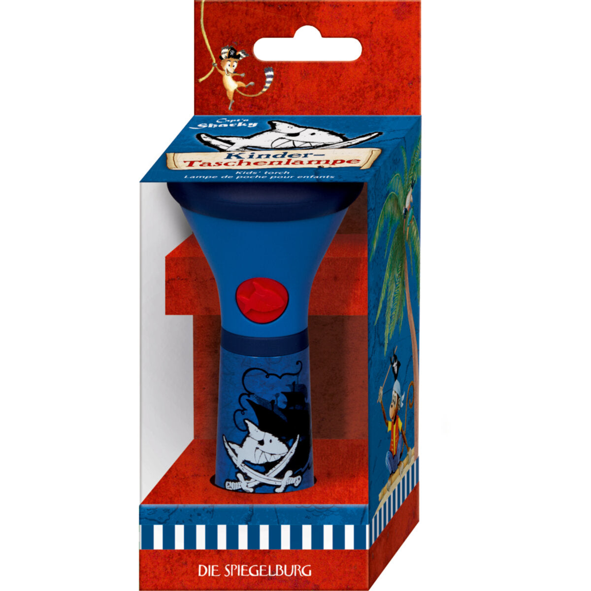 Die Spiegelburg Kinder-Taschenlampe - Capt'n Sharky