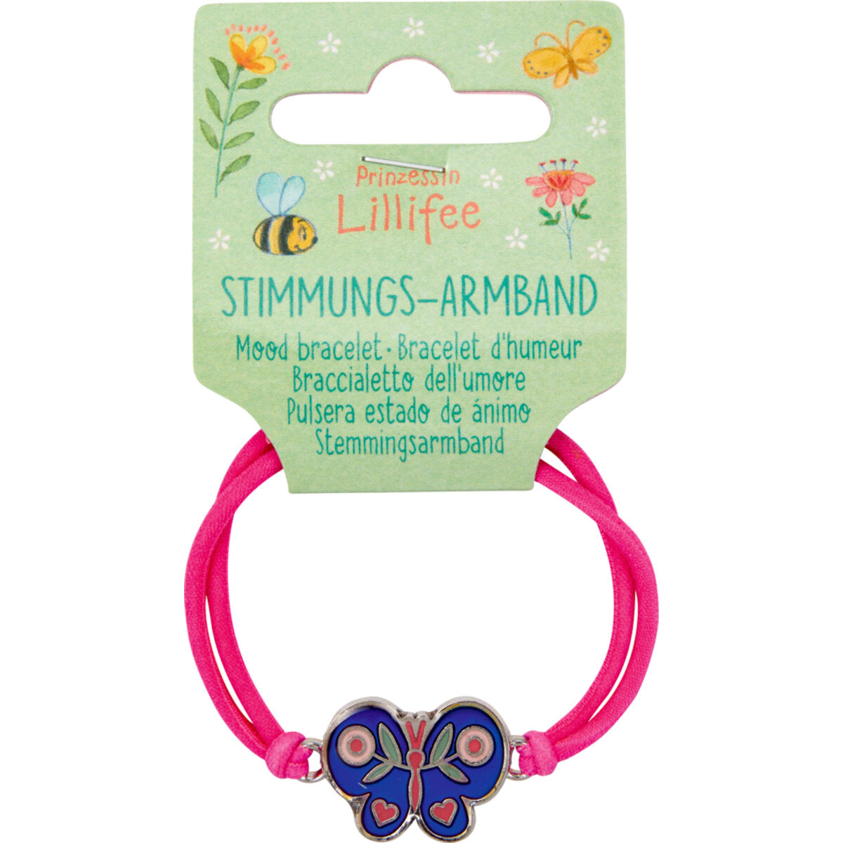 Die Spiegelburg Stimmungsarmband - Prinzessin Lillifee, 3-fach sortiert