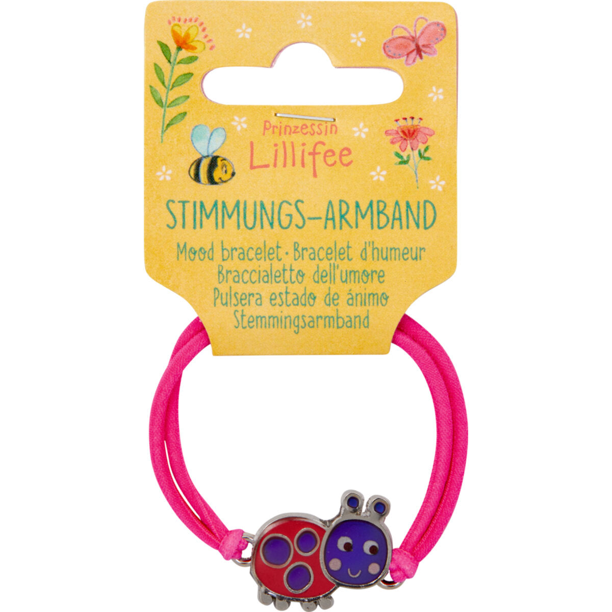 Die Spiegelburg Stimmungsarmband - Prinzessin Lillifee, 3-fach sortiert