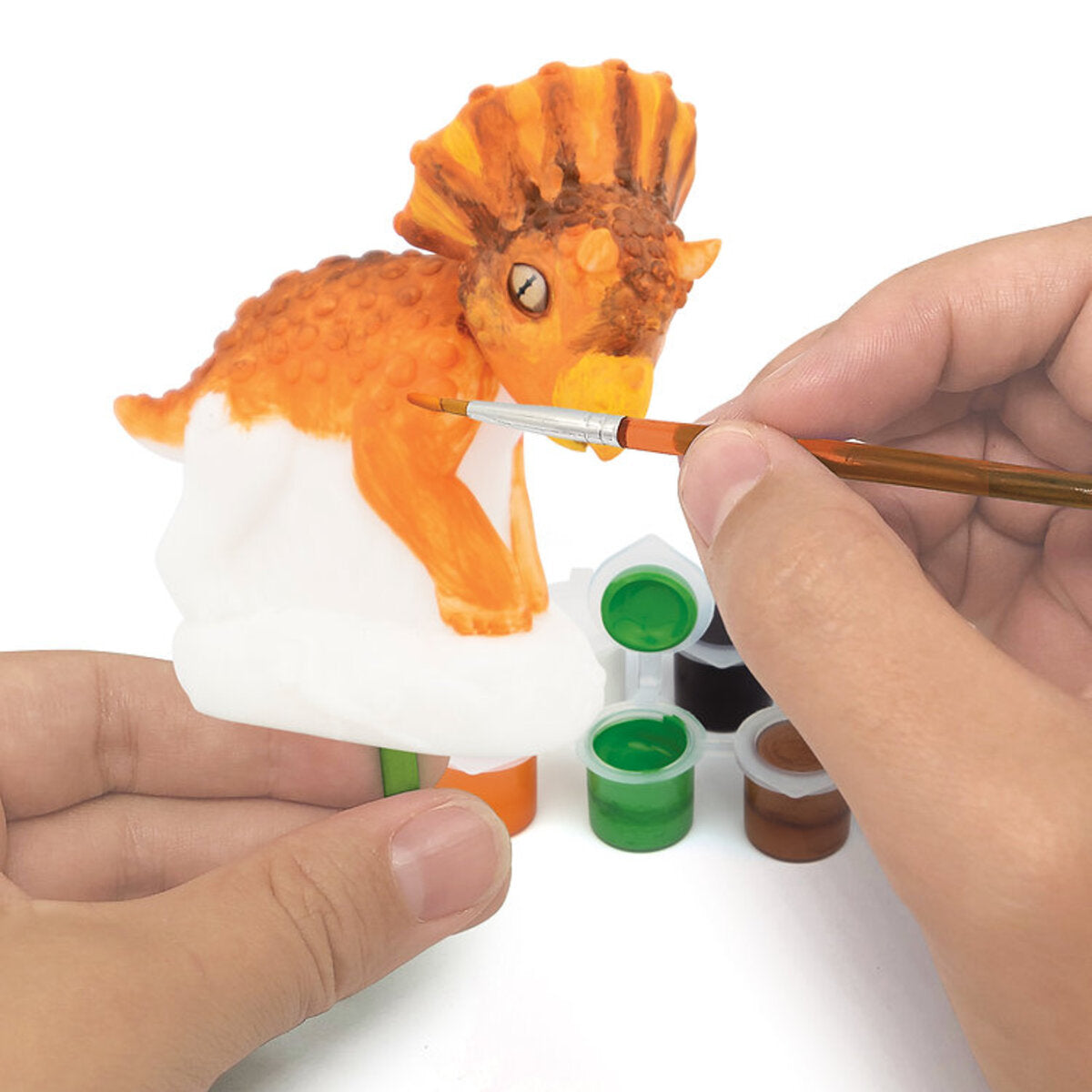 Dinosart Dino-Figur Triceratops zum Bemalen