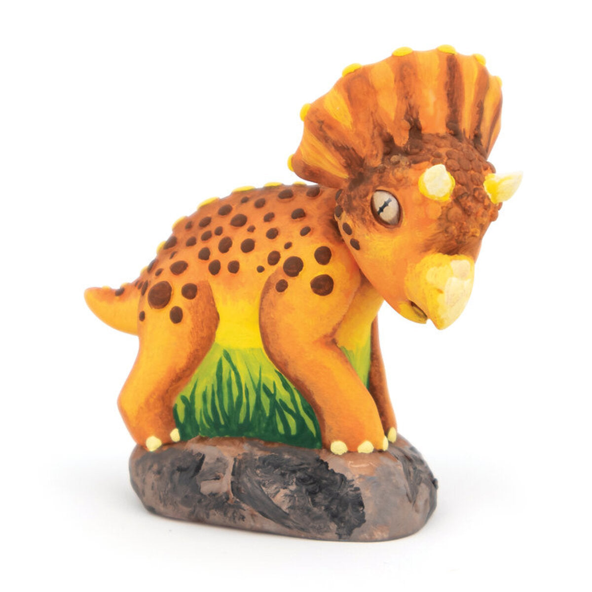 Dinosart Dino-Figur Triceratops zum Bemalen