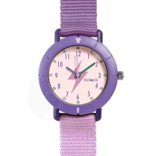 Djeco Armbanduhr Lila Blitz