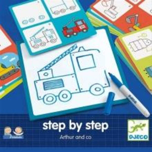 Djeco Lernspiele: Step by step - Arthur