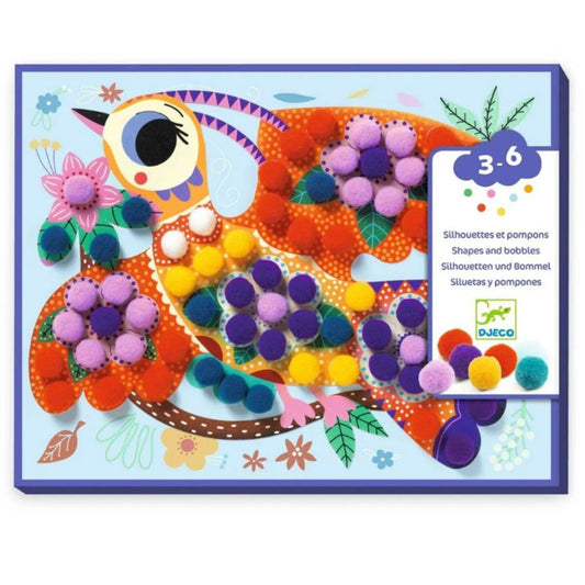 Djeco Bastelpackung 3-6: Vögel