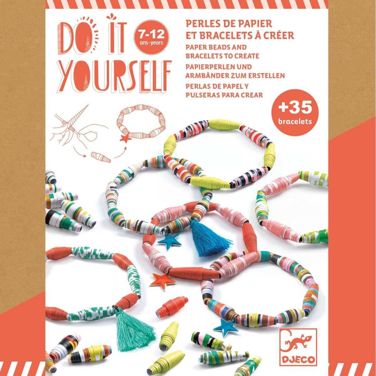 Djeco DIY: Papierperlen Pop