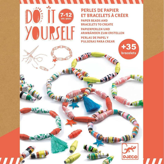 Djeco DIY: Papierperlen Pop