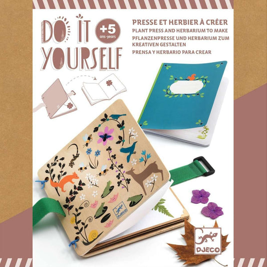 Djeco DIY: Pflanzenpresse & Herbarium