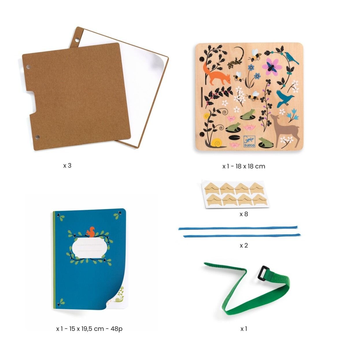 Djeco DIY: Pflanzenpresse & Herbarium