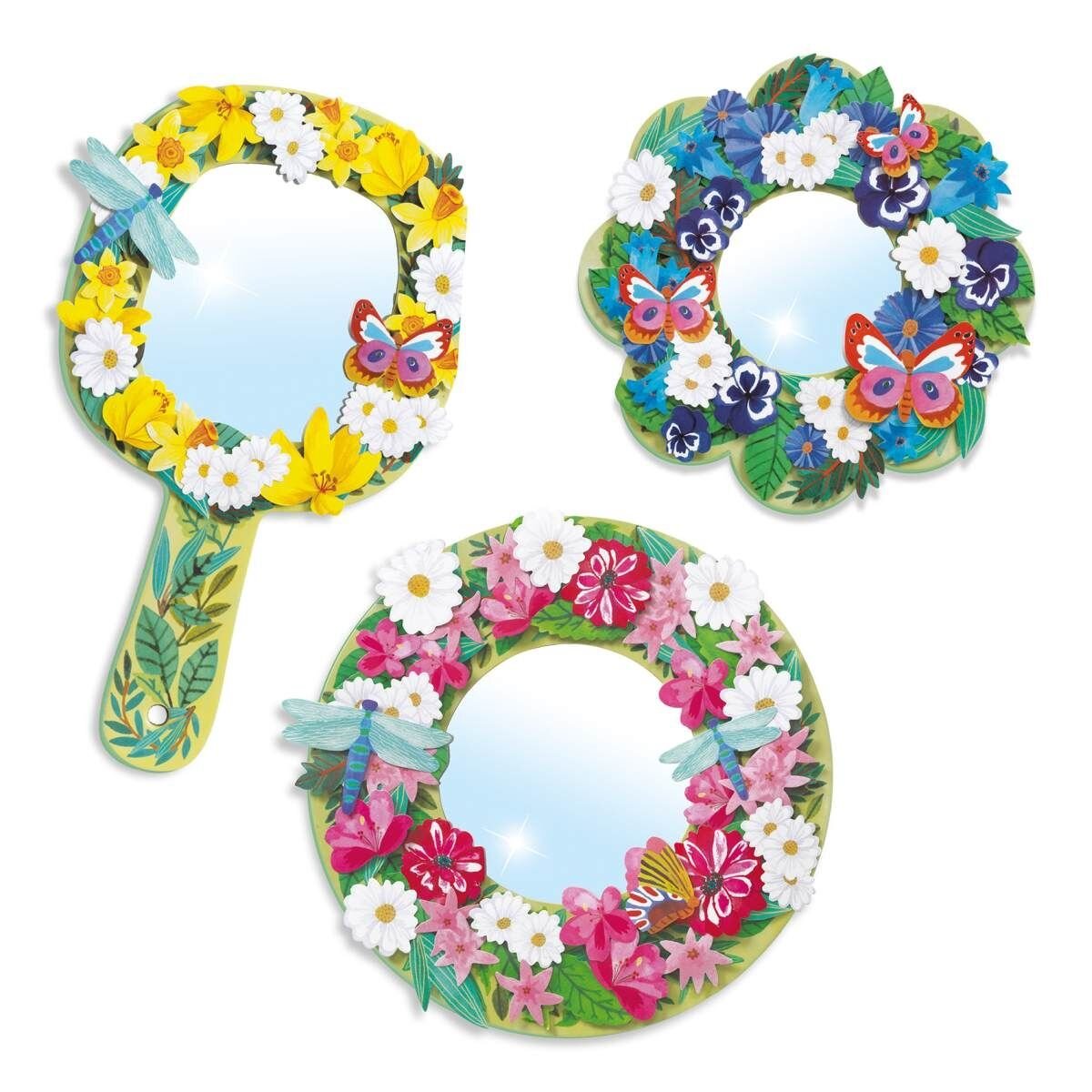 Djeco DIY: Spiegel Blumen