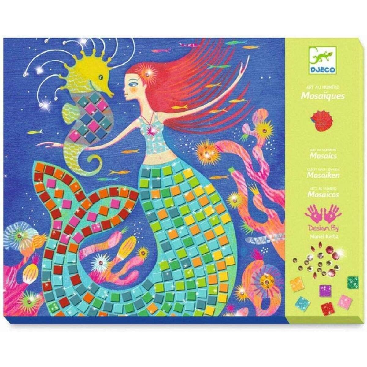 Djeco Mosaik Glitzer: Der Gesang der Meerjungfrauen