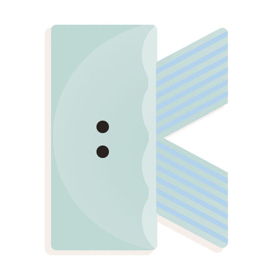 Djeco Holzbuchstabe - K