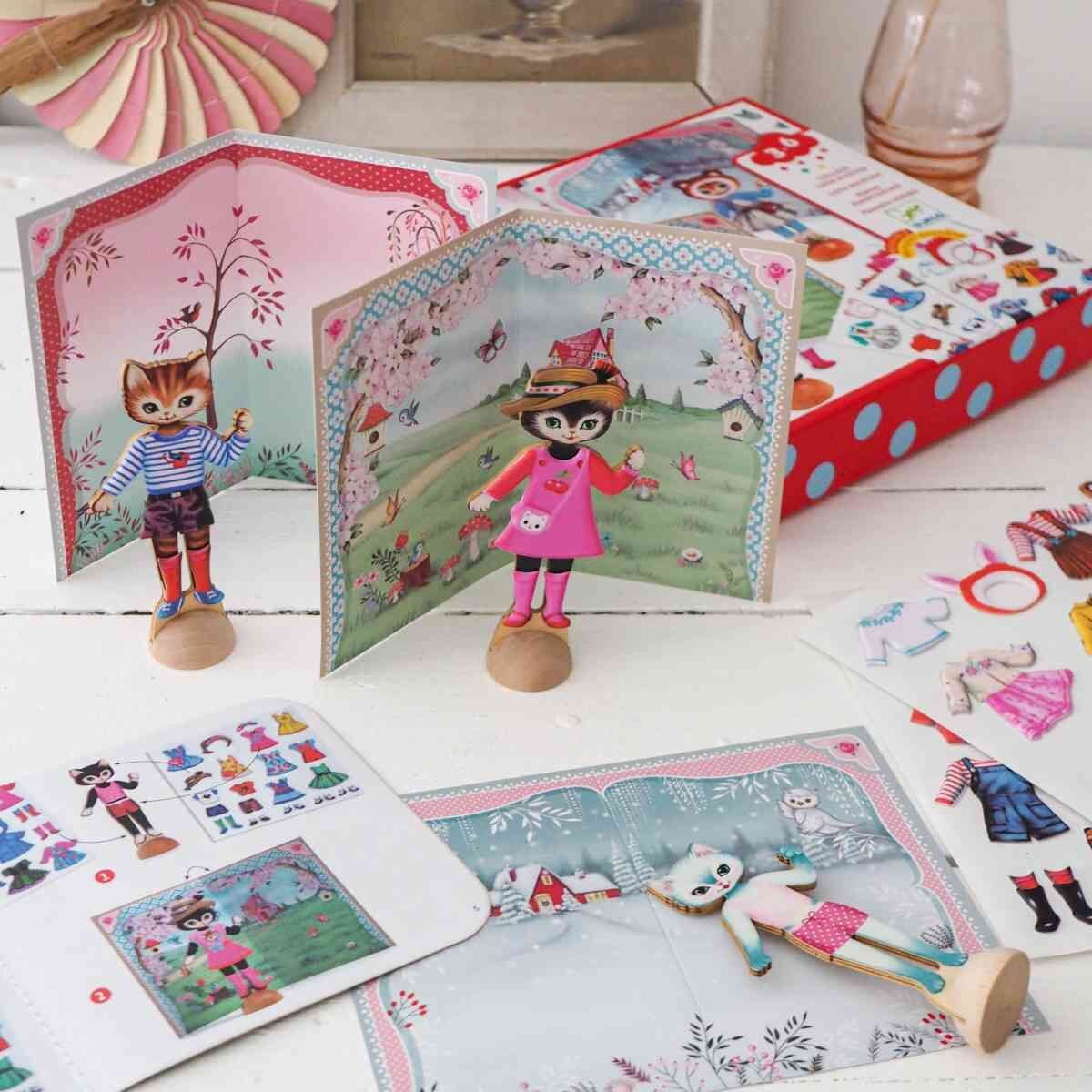 Djeco Kollagen für die Kleinen: Kleiner Kleiderschrank