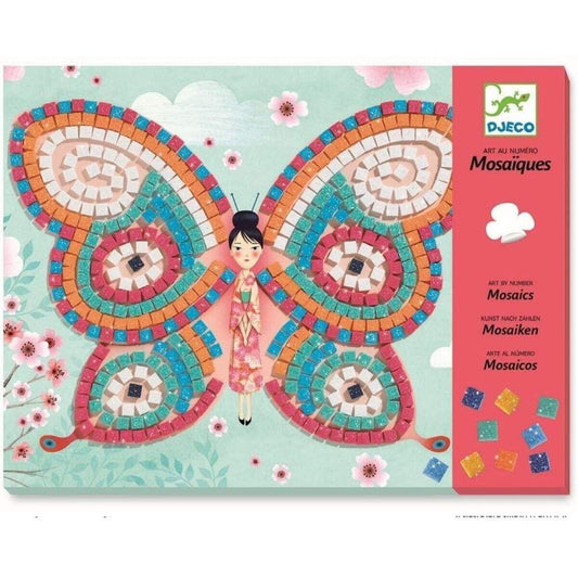 Djeco Mosaike: Glitzer Schmetterlinge