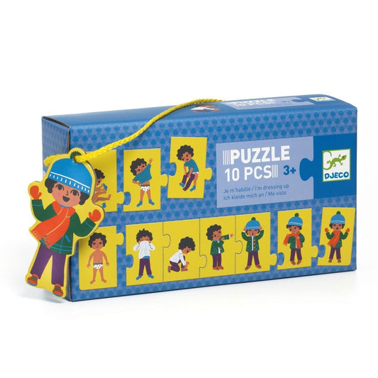 Djeco Lernspiele: Puzzle Anziehen