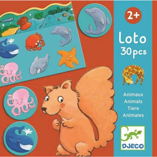 Djeco Lernspiele: Tier Lotto