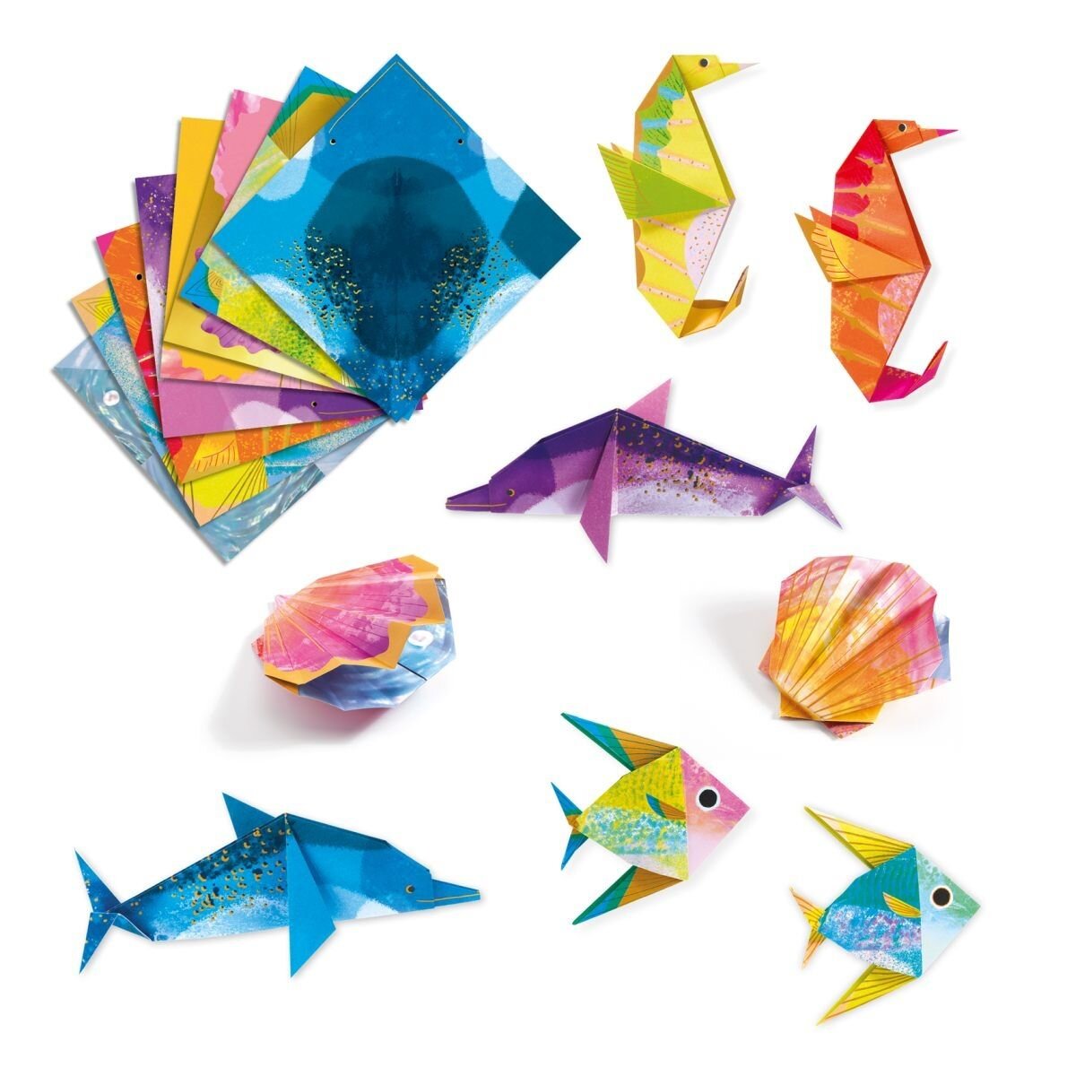 Djeco Origami: Meerestiere