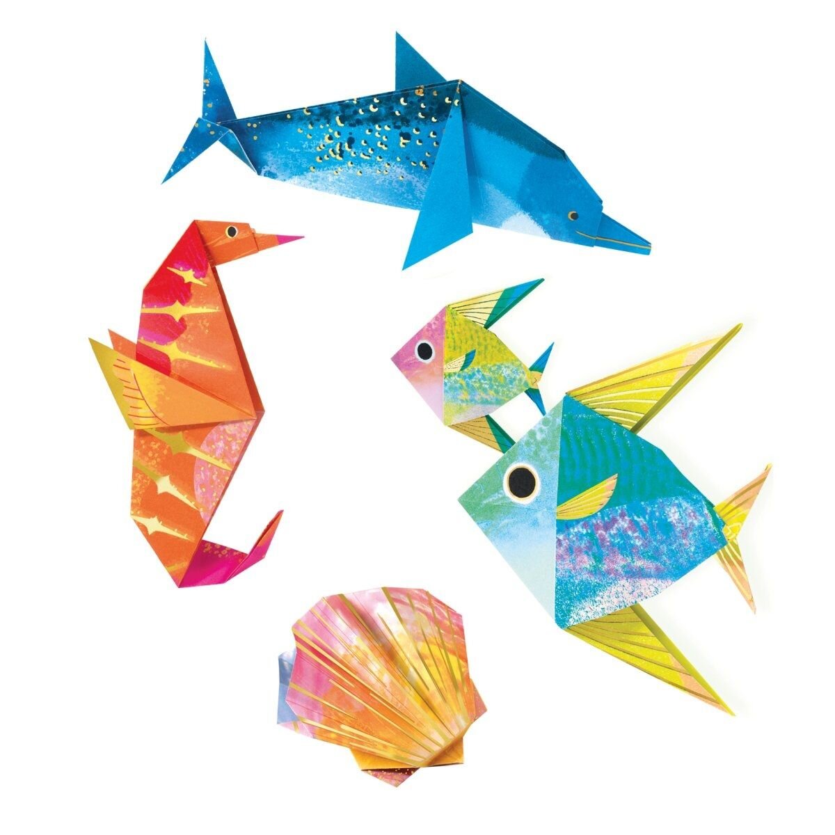 Djeco Origami: Meerestiere