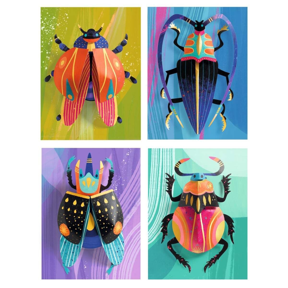 Djeco Papierkunst 3D: Käfer