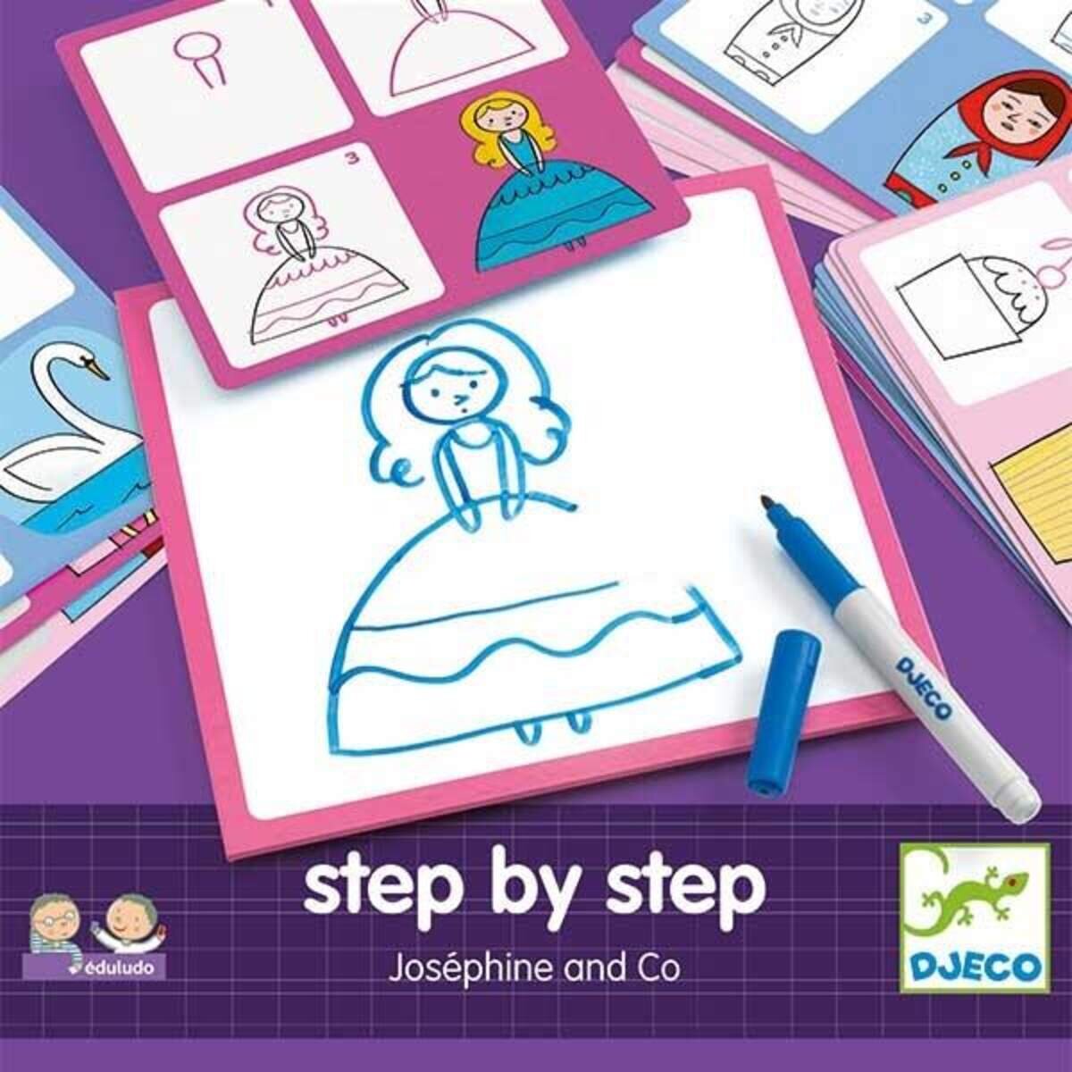 Djeco Lernspiele: Step by step - Joséphine