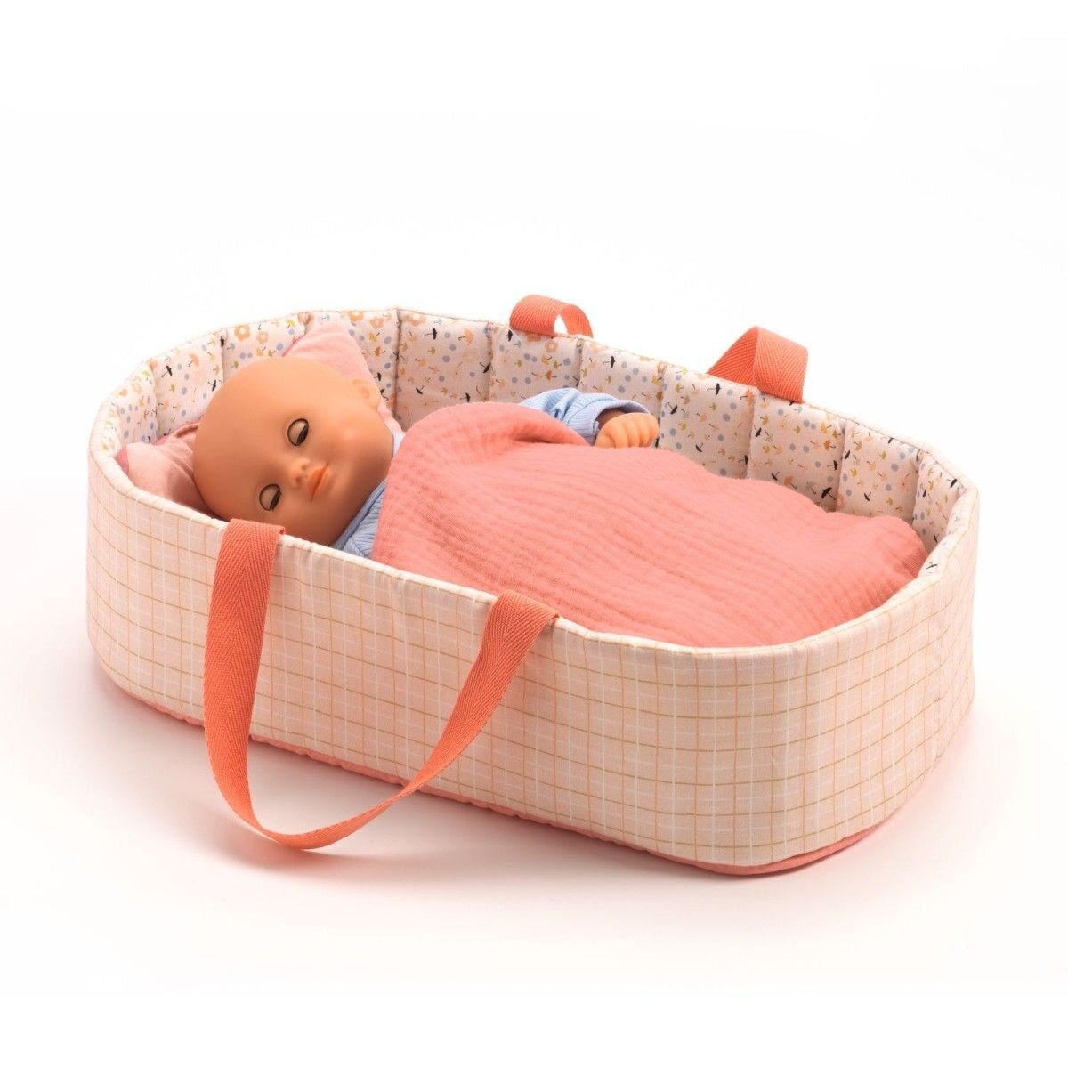 Djeco Puppentragetasche Pink Lines