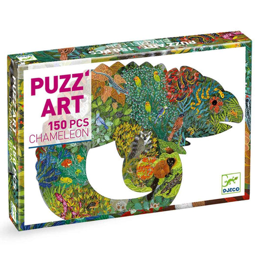 Djeco Puzz'Art: Chameleon, 15 Teile