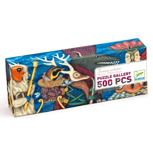 Djeco Puzzle Gallerie: Fantasy Orchestra, 500 Teile