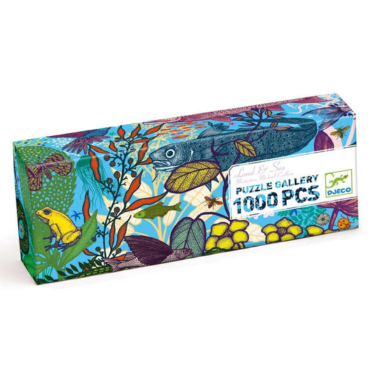 Djeco Puzzle Gallerie: Land and Sea, 200 Teile