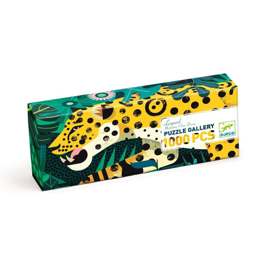 Djeco Puzzle Gallerie: Leopard, 1000 Teile