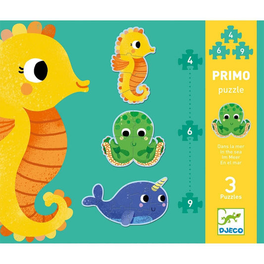 Djeco Puzzle: Im Meer, 19 Teile