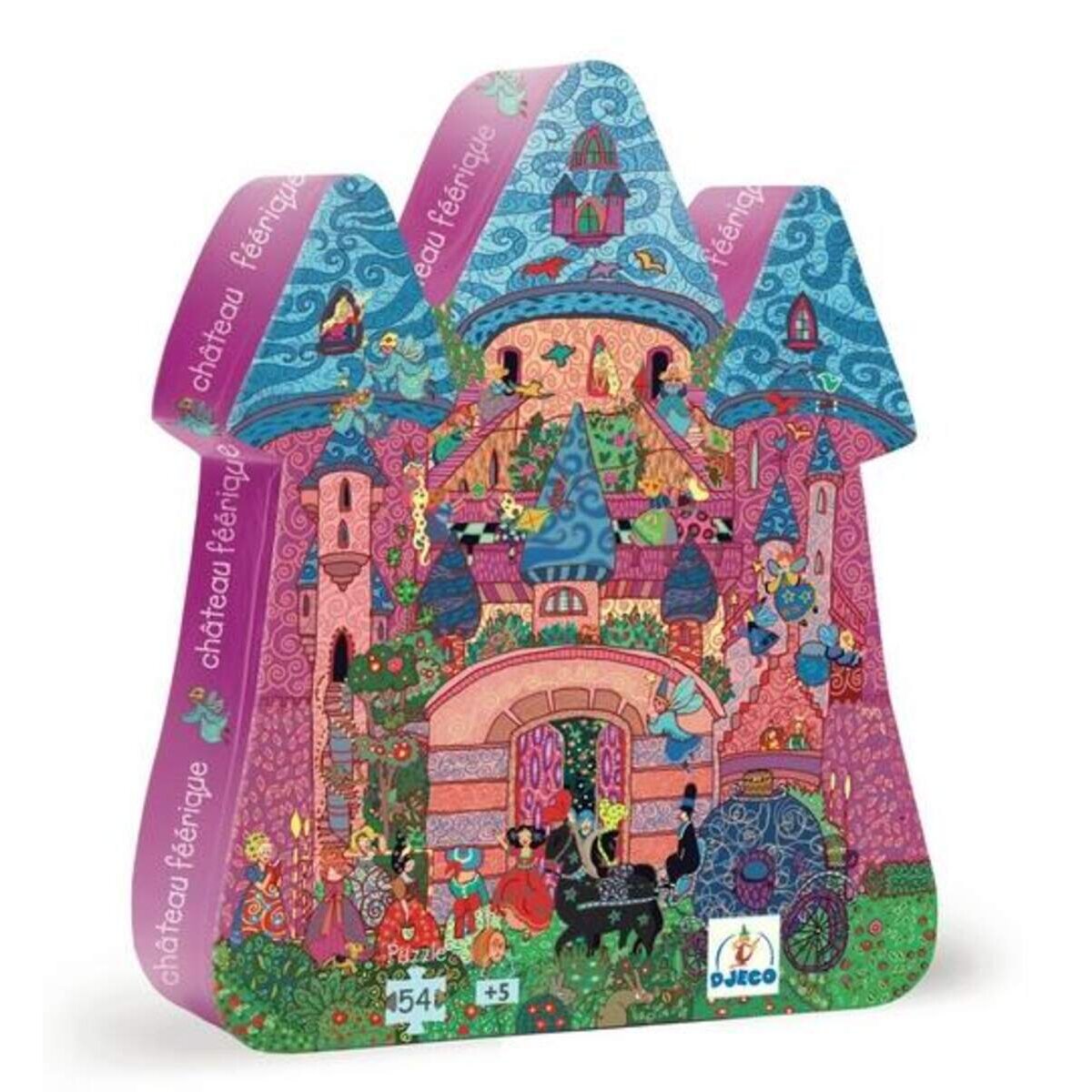 Djeco Puzzle: Feenschloss - 54 Stk.