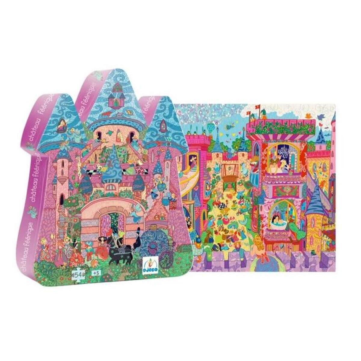 Djeco Puzzle: Feenschloss - 54 Stk.