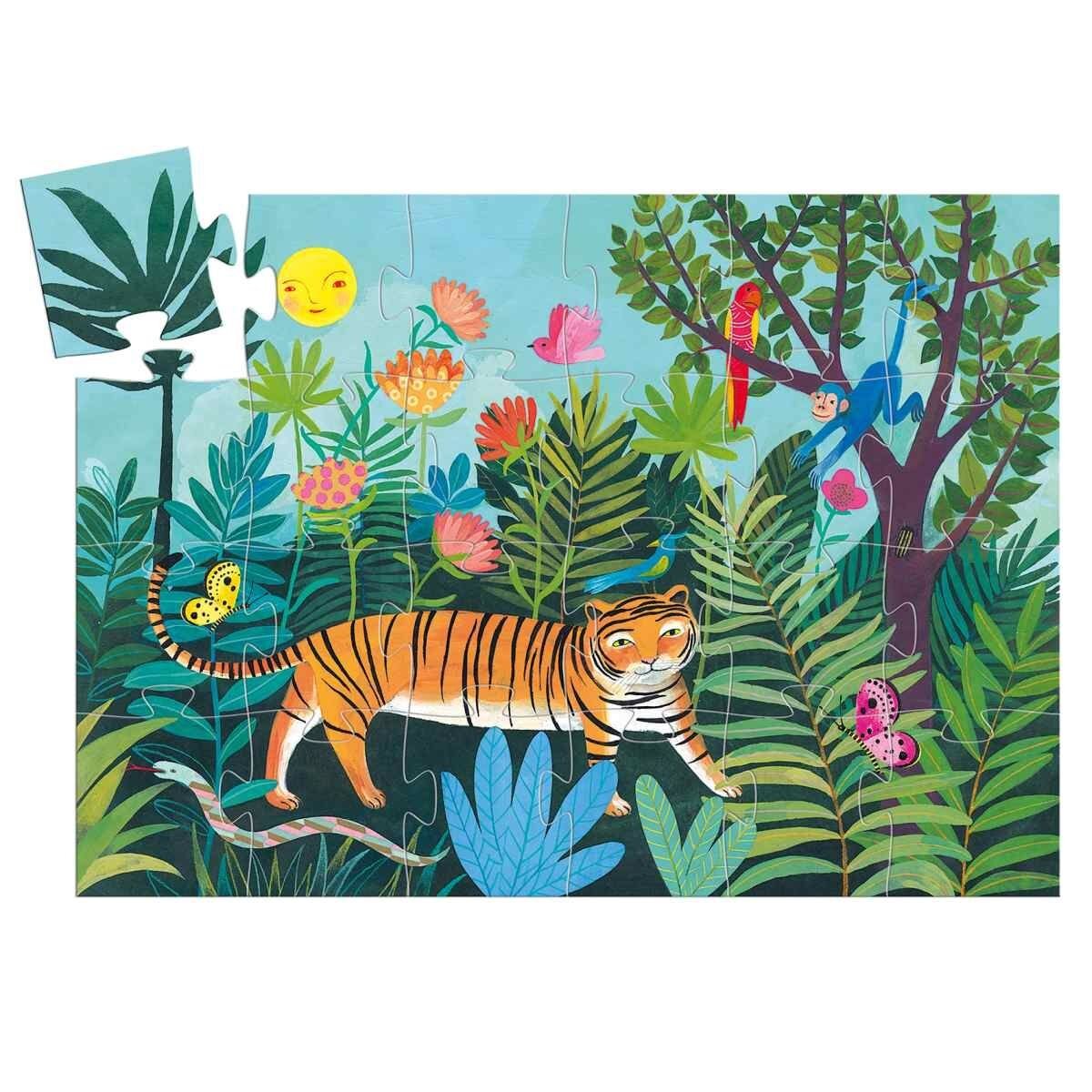 Djeco Puzzle: Tiger, 24 Teile