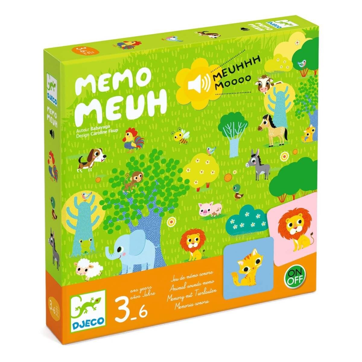 Djeco Spiele: Memo Meuh