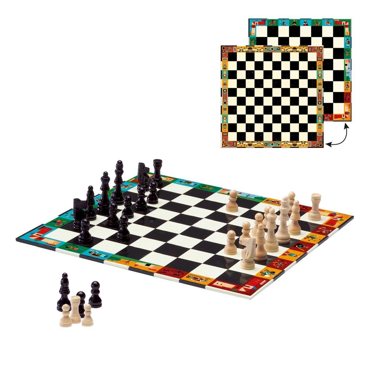 Djeco Spiele: Nomad Chess and checkers