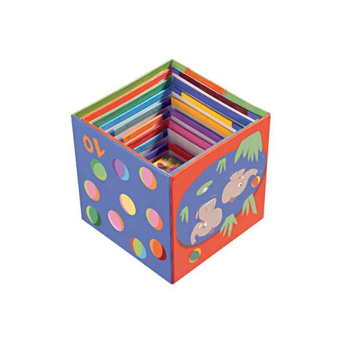 Djeco Stapelturm: 10 funny blocks