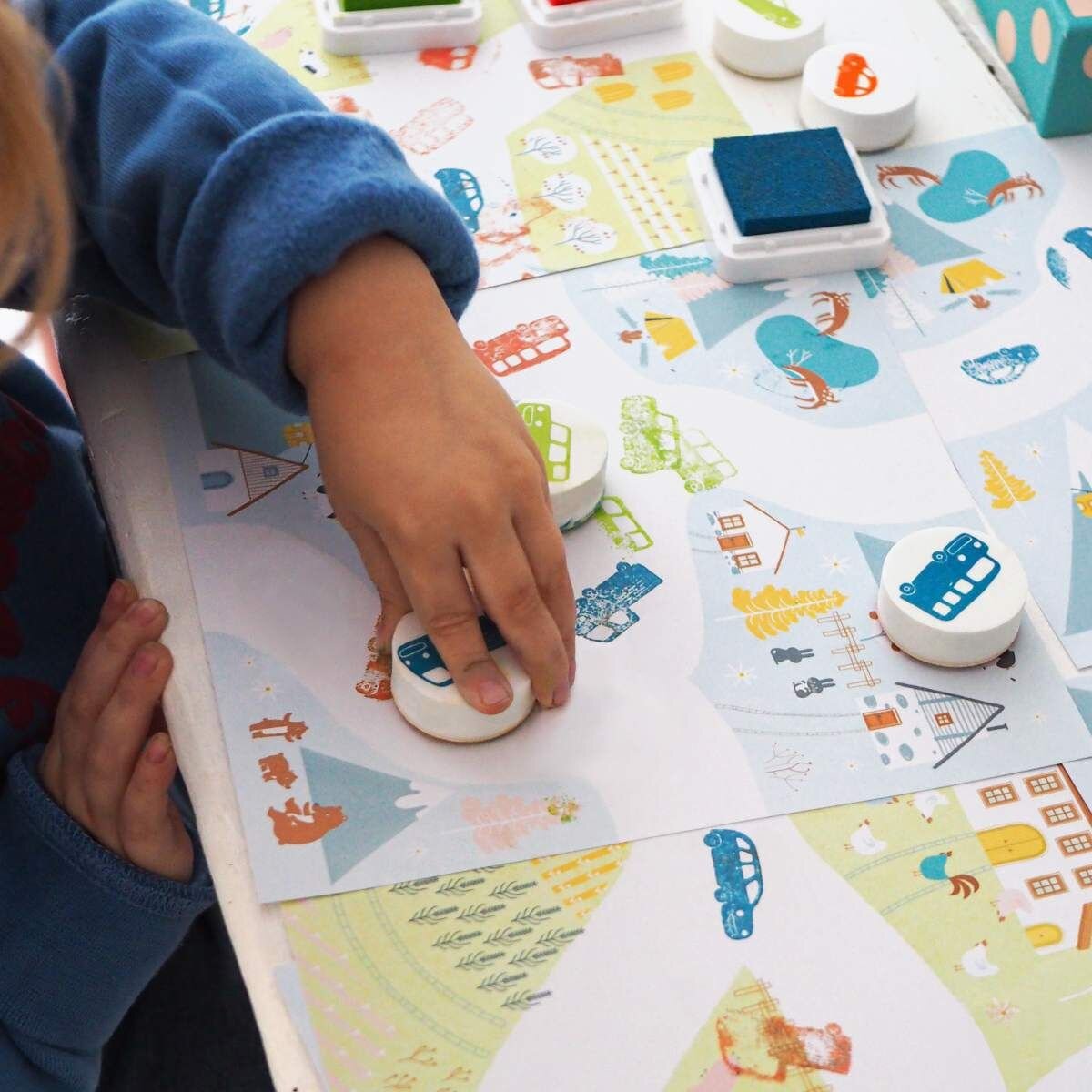 Djeco Stempel: Verkehr