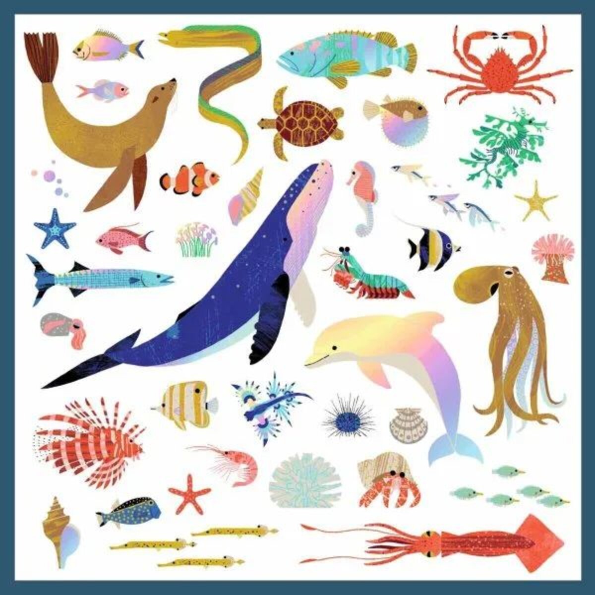 Djeco Sticker: Ozean