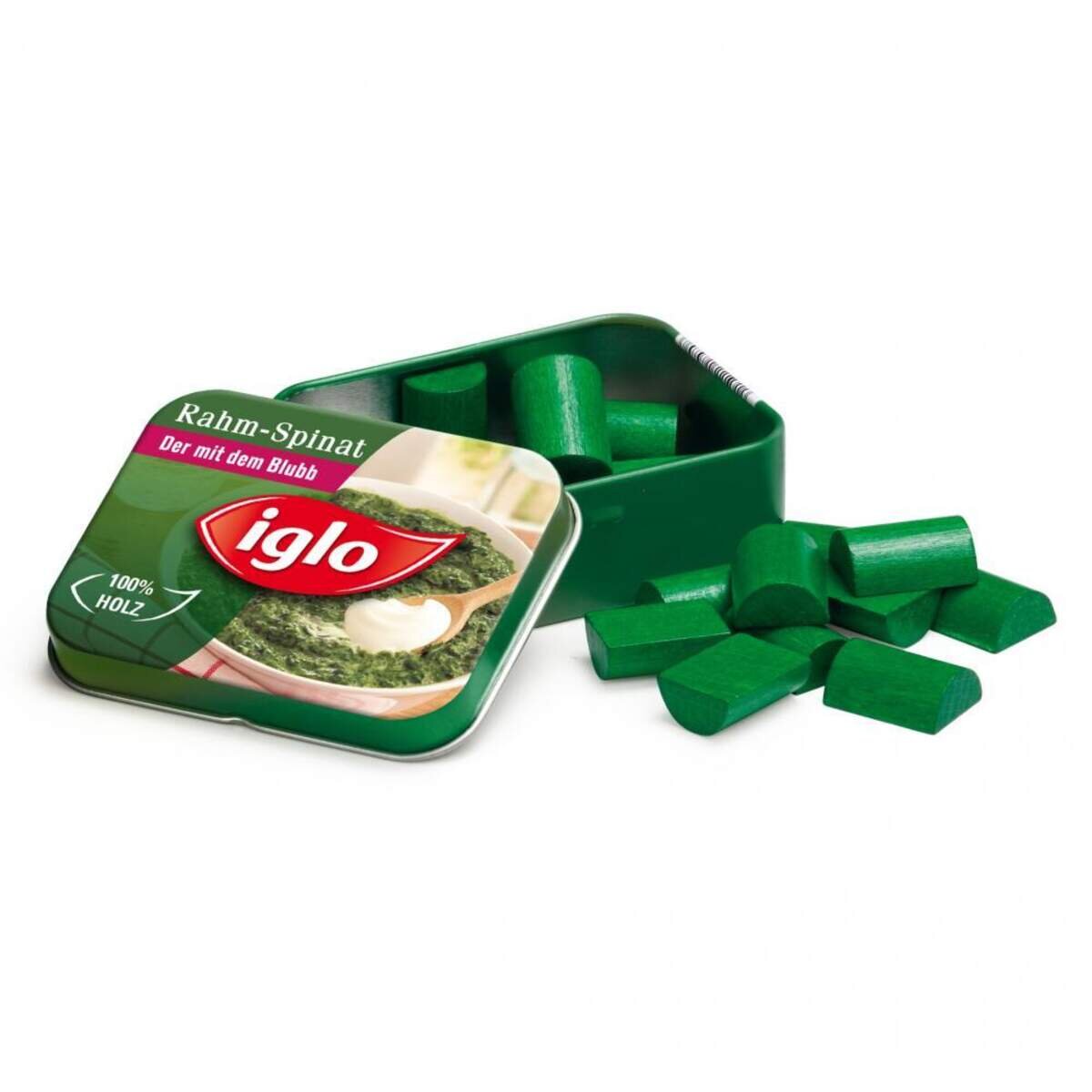 Erzi Spinat von Iglo in der Dose