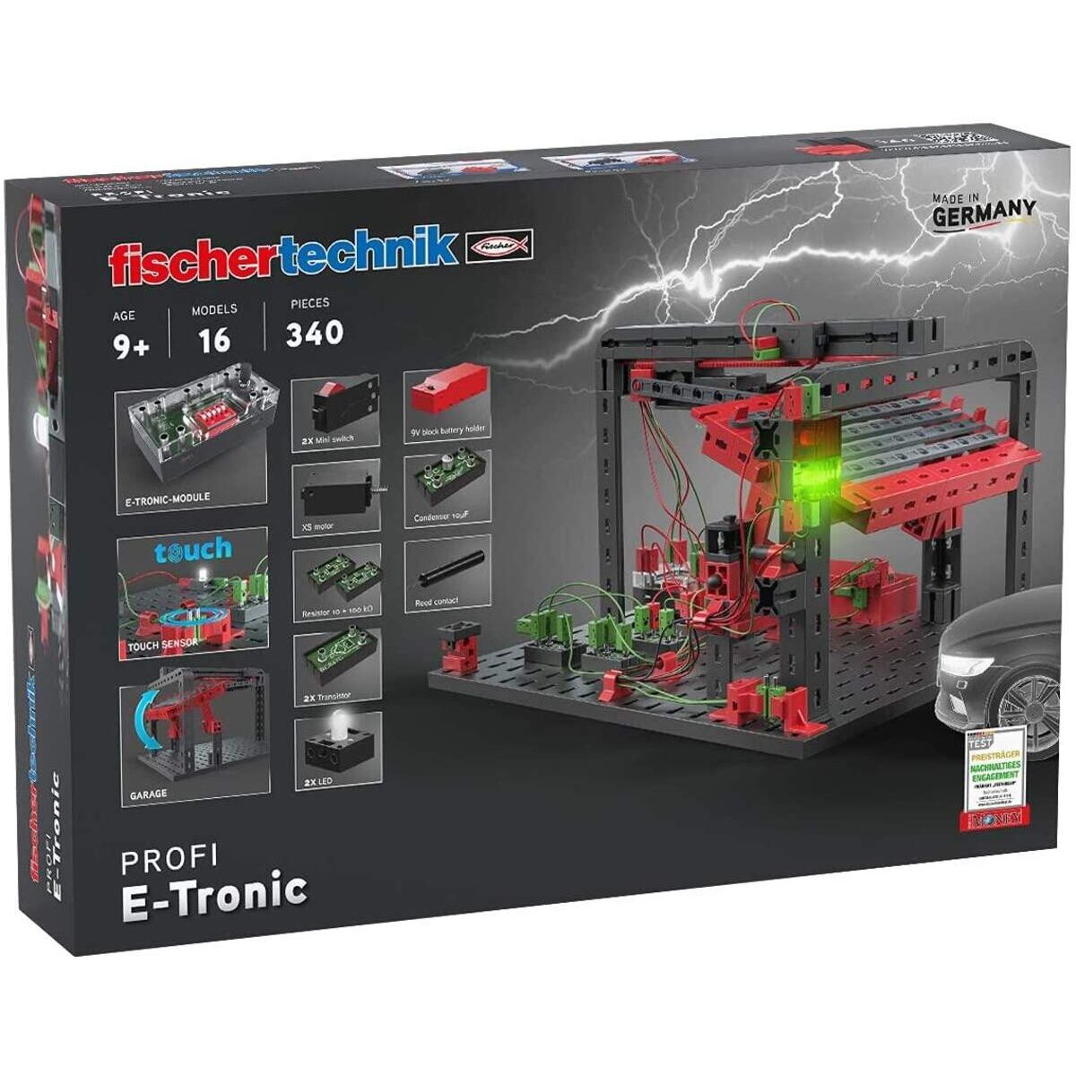 Fischertechnik PROFI E-tronic – Elektronik Bausatz