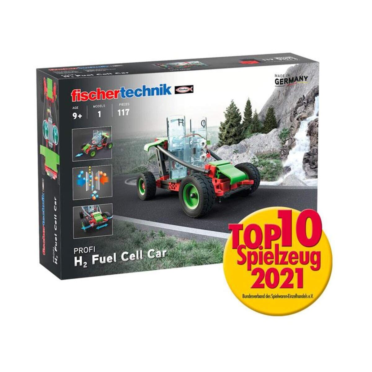 Fischertechnik Profi H2 Fuel Cell Car-Brennstoffzellenfahrzeug
