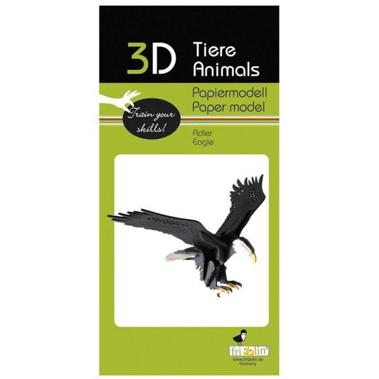 Fridolin 3-D Papier Modell Adler