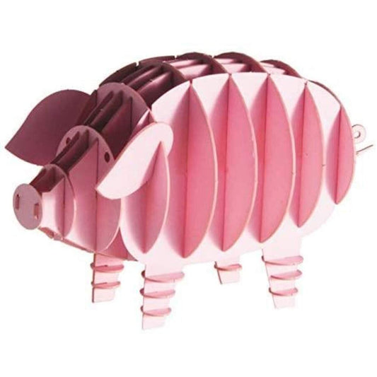 Fridolin 3D Papiermodell Schwein