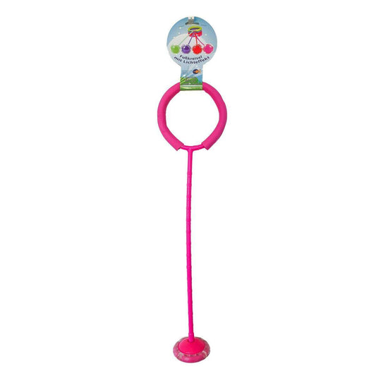 Fun Trading Fußkreisel mit Licht, pink