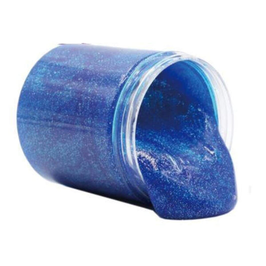 Fun Trading Glitzer Putty im Glas, 1 Stück, 6-fach sortiert